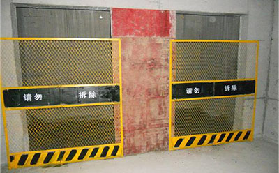 電梯防護網